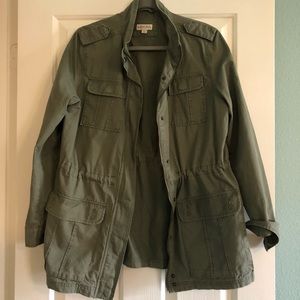 Olive Green Utility Jacket